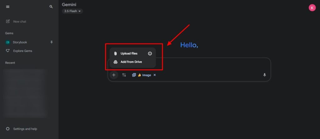 Upload Your Photo in Google's Nano Banana